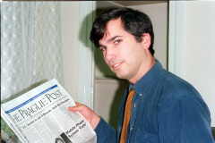 Prague Post business editor Dean Calbreath