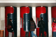 Prague telephone booths