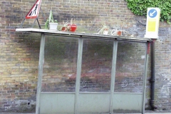 2000-05-21 An unusually decorated bus stop