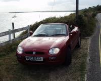 2000-08-19 MGF road trip to Lepe Beach