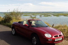2000-08-19 MGF road trip to Lepe Beach