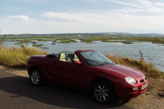 2000-08-19 MGF road trip to Lepe Beach