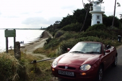 2000-08-19 MGF road trip to Lepe Beach