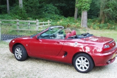 2000-08-20 MGF roadtrip to Lymington