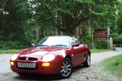 2000-08-20 MGF roadtrip to Lymington