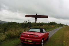 MGF at the Angel of the North