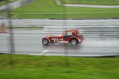 Caterham 7 racing at Brands Hatch