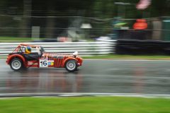 Caterham 7 racing at Brands Hatch
