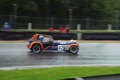 Caterham 7 racing at Brands Hatch
