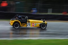 Caterham 7 racing at Brands Hatch