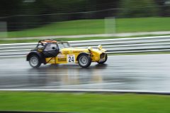 Caterham 7 racing at Brands Hatch