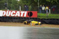 Caterham 7 racing at Brands Hatch