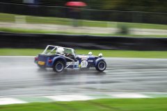 Caterham 7 racing at Brands Hatch