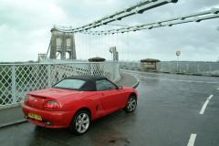 MGF on Menai Bridge