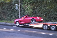 MGF Towed Away