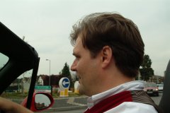 Garf out for the day with Chiara