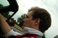 Garf out for the day with Chiara