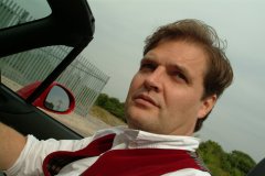 Garf out for the day with Chiara