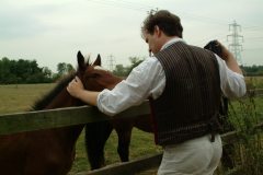 Garf out for the day with Chiara