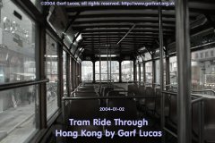 "Tram Ride Through Hong Kong" title screen