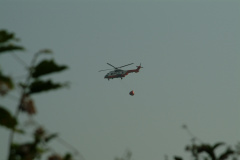 Fire in the Mui Wo Hills