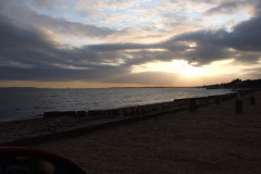 2008-09-07 Lepe Beach at sunset