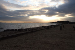 2008-09-07 Lepe Beach at sunset