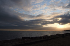2008-09-07 Lepe Beach at sunset