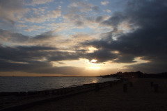 2008-09-07 Lepe Beach at sunset