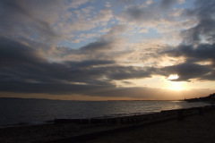 2008-09-07 Lepe Beach at sunset