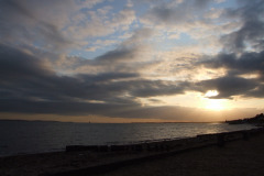 2008-09-07 Lepe Beach at sunset