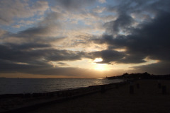 2008-09-07 Lepe Beach at sunset