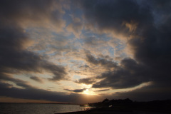 2008-09-07 Lepe Beach at sunset