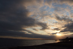 2008-09-07 Lepe Beach at sunset
