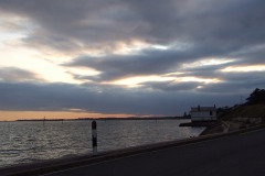 2008-09-07 Lepe Beach at sunset