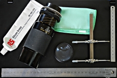 2016-05-24 Disassembling elderly Tamron 80-210mm MF lens with generic stainless steel Chinese "lens tool".
