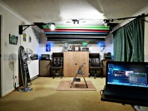 2016-10-09 Studio lit by LED