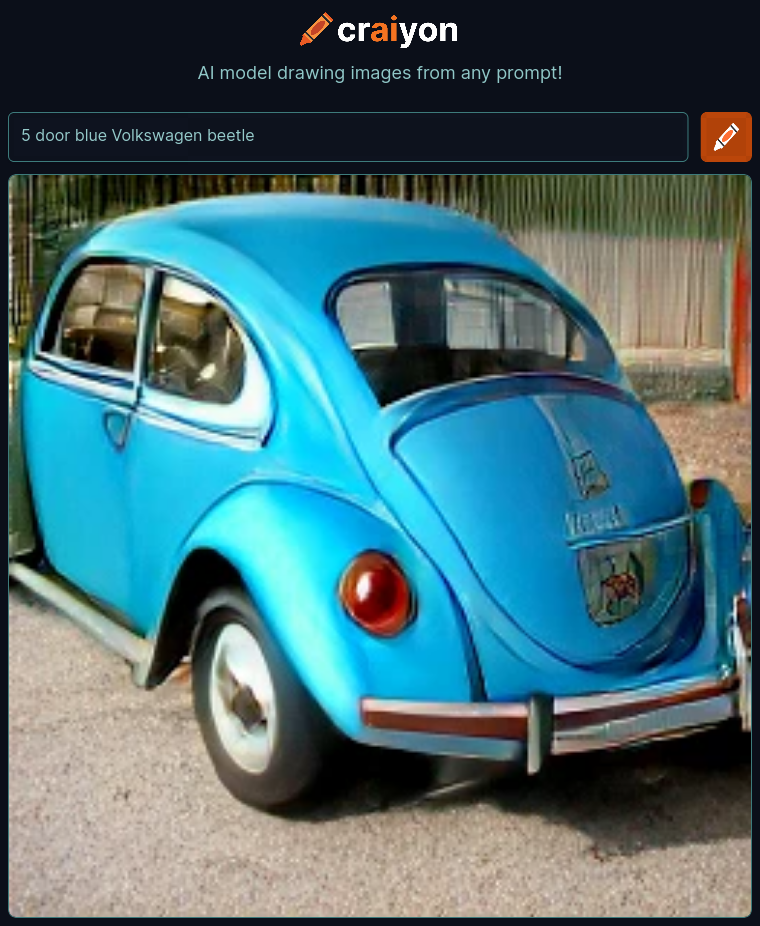 craiyon_000442_5_door_blue_Volkswagen_beetle_br_