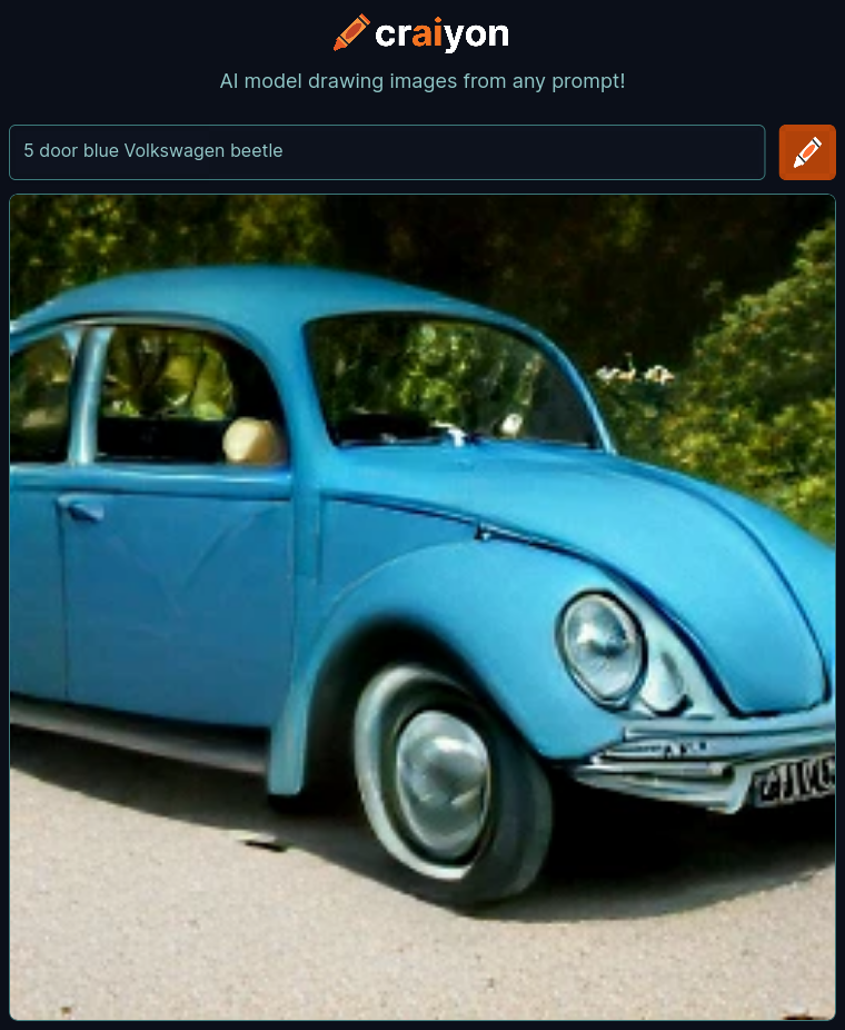 craiyon_000456_5_door_blue_Volkswagen_beetle_br_