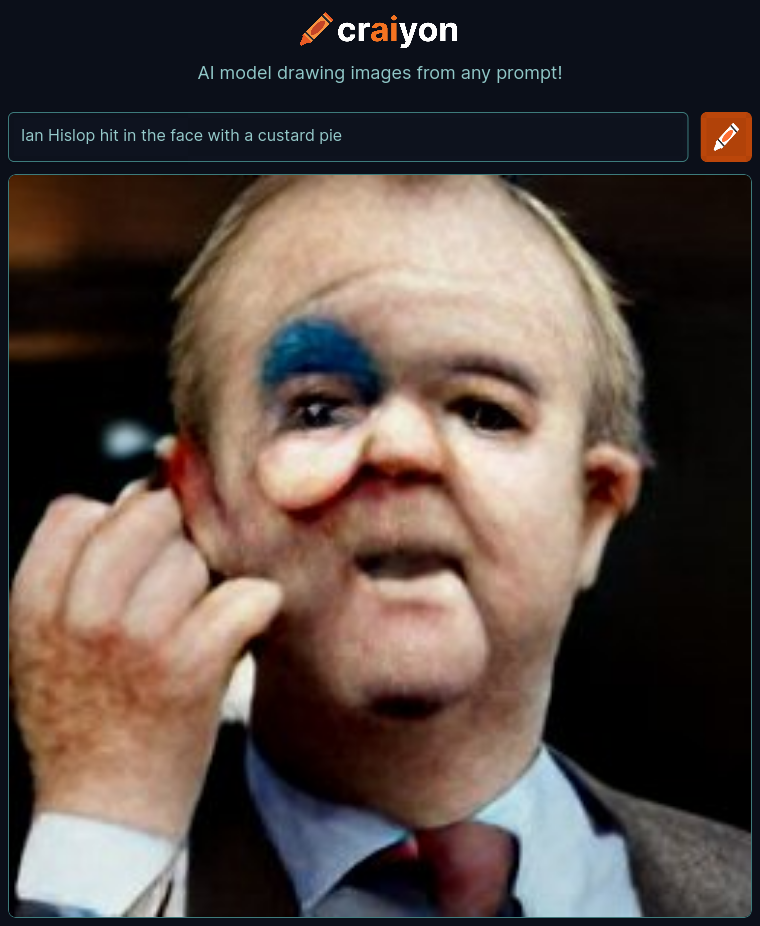 craiyon_001005_Ian_Hislop_hit_in_the_face_with_a_custard_pie_br_