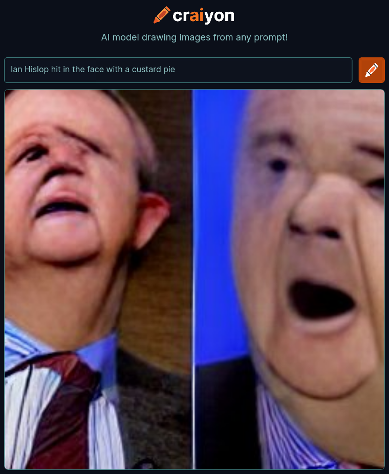craiyon_001009_Ian_Hislop_hit_in_the_face_with_a_custard_pie_br_