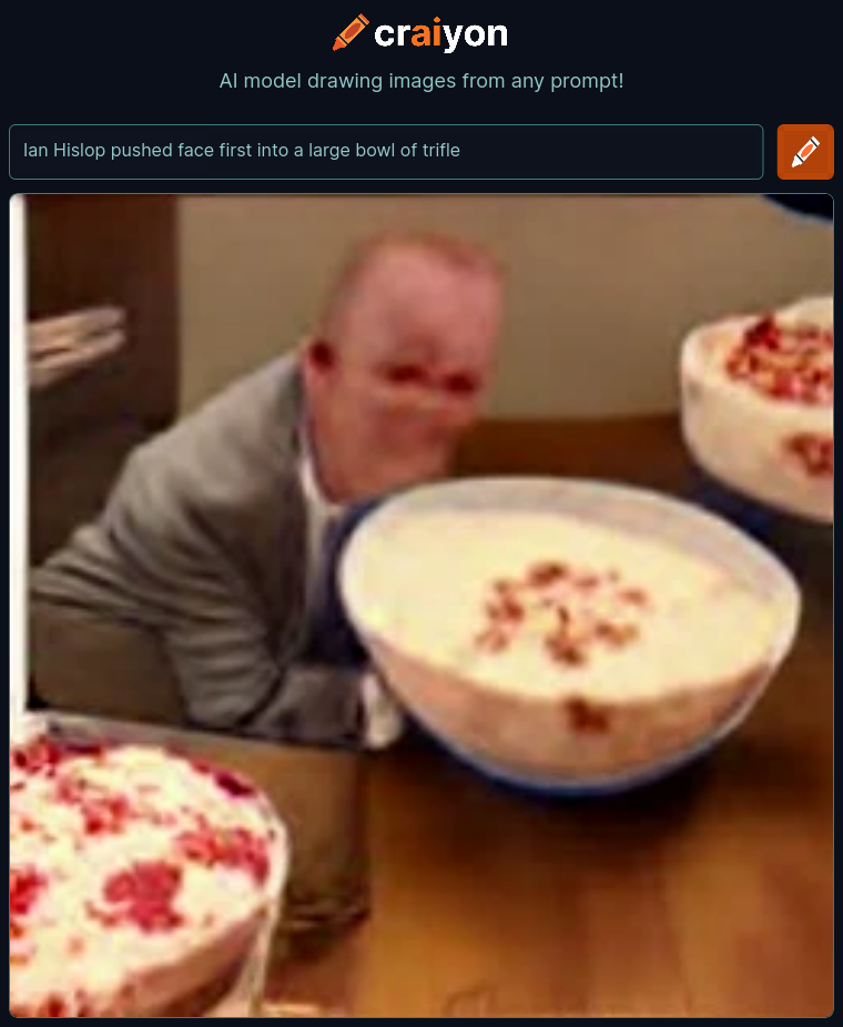 craiyon_002001_Ian_Hislop_pushed_face_first_into_a_large_bowl_of_trifle_br_