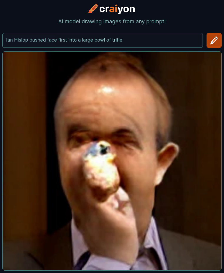 craiyon_002005_Ian_Hislop_pushed_face_first_into_a_large_bowl_of_trifle_br_
