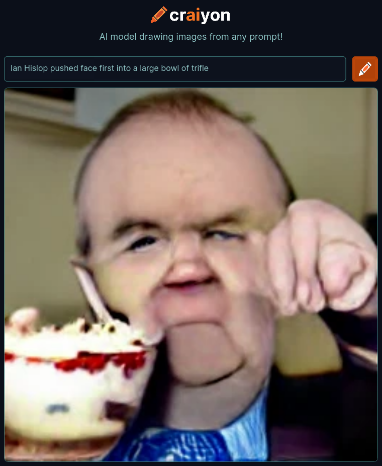 craiyon_002014_Ian_Hislop_pushed_face_first_into_a_large_bowl_of_trifle_br_