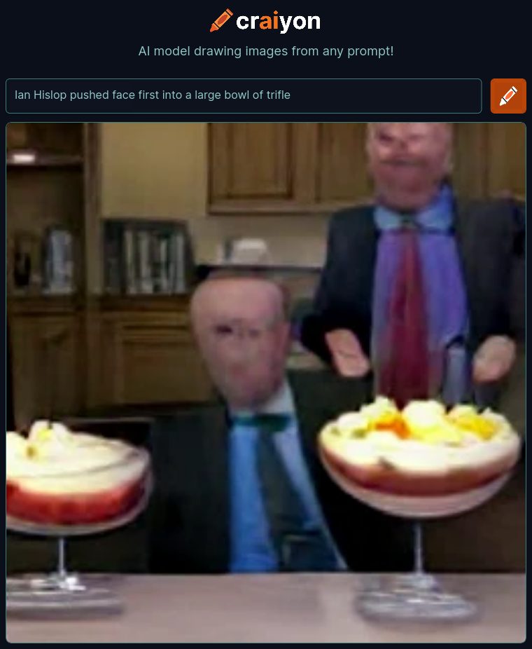 craiyon_002024_Ian_Hislop_pushed_face_first_into_a_large_bowl_of_trifle_br_