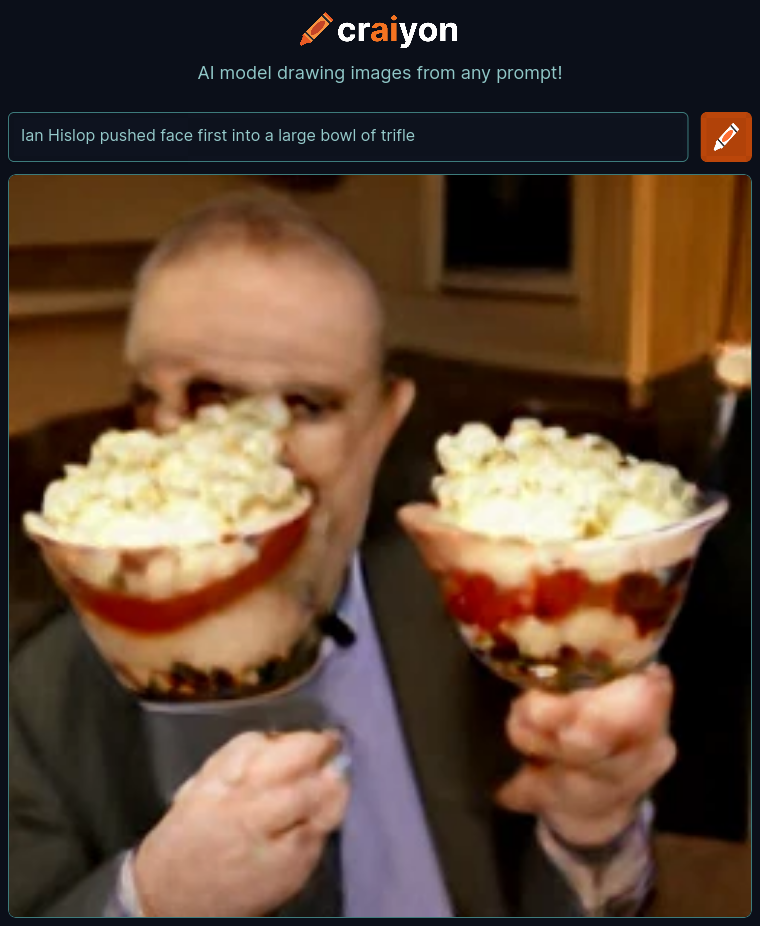 craiyon_002035_Ian_Hislop_pushed_face_first_into_a_large_bowl_of_trifle_br_