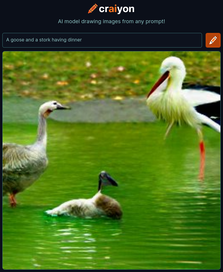 craiyon_134753_A_goose_and_a_stork_having_dinner_br_