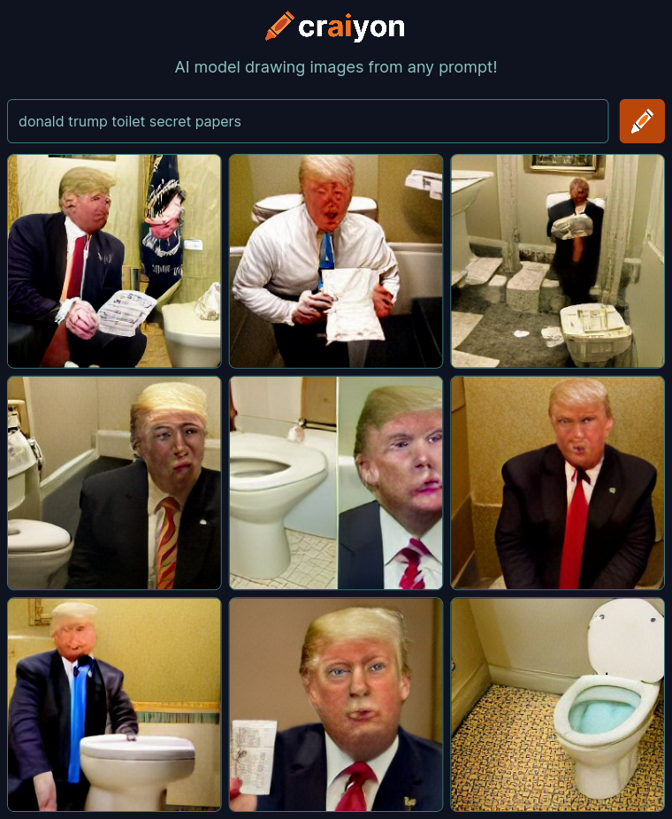 craiyon_144940_donald_trump_toilet_secret_papers_br_