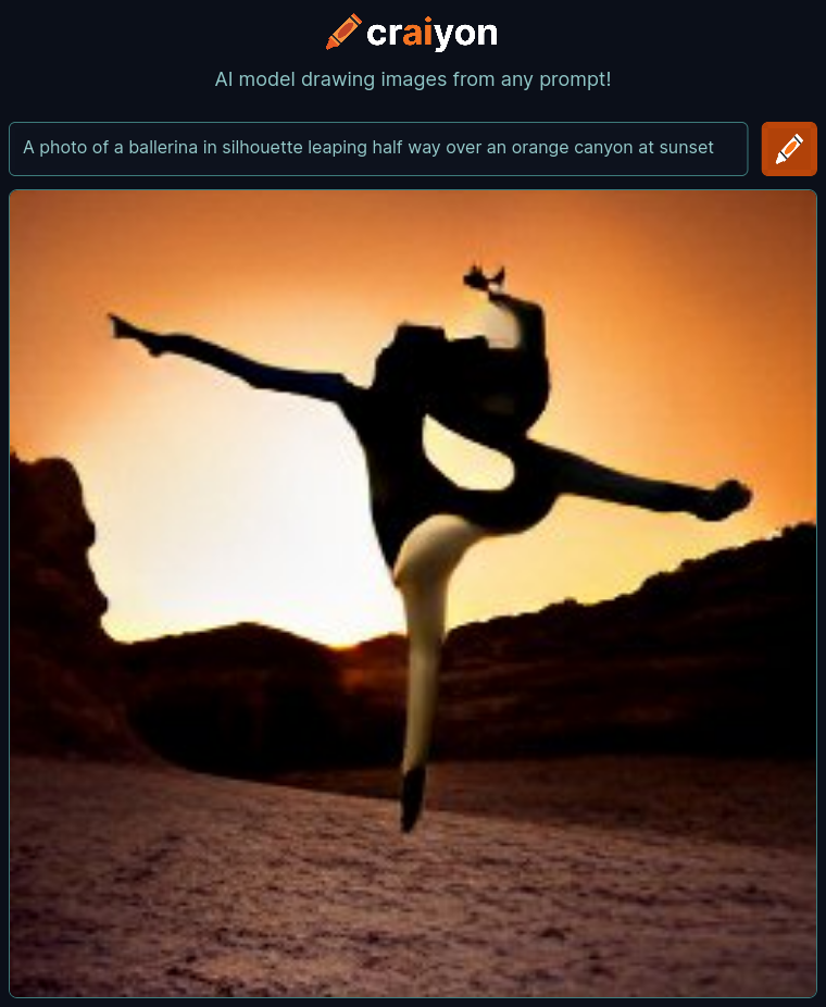 craiyon_152748_A_photo_of_a_ballerina_in_silhouette_leaping_half_way_over_an_orange_canyon_at_sunset