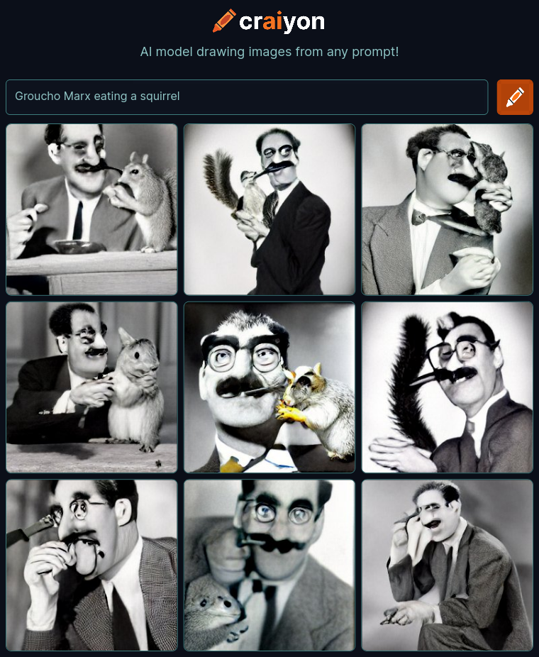 craiyon_154313_Groucho_Marx_eating_a_squirrel_br_